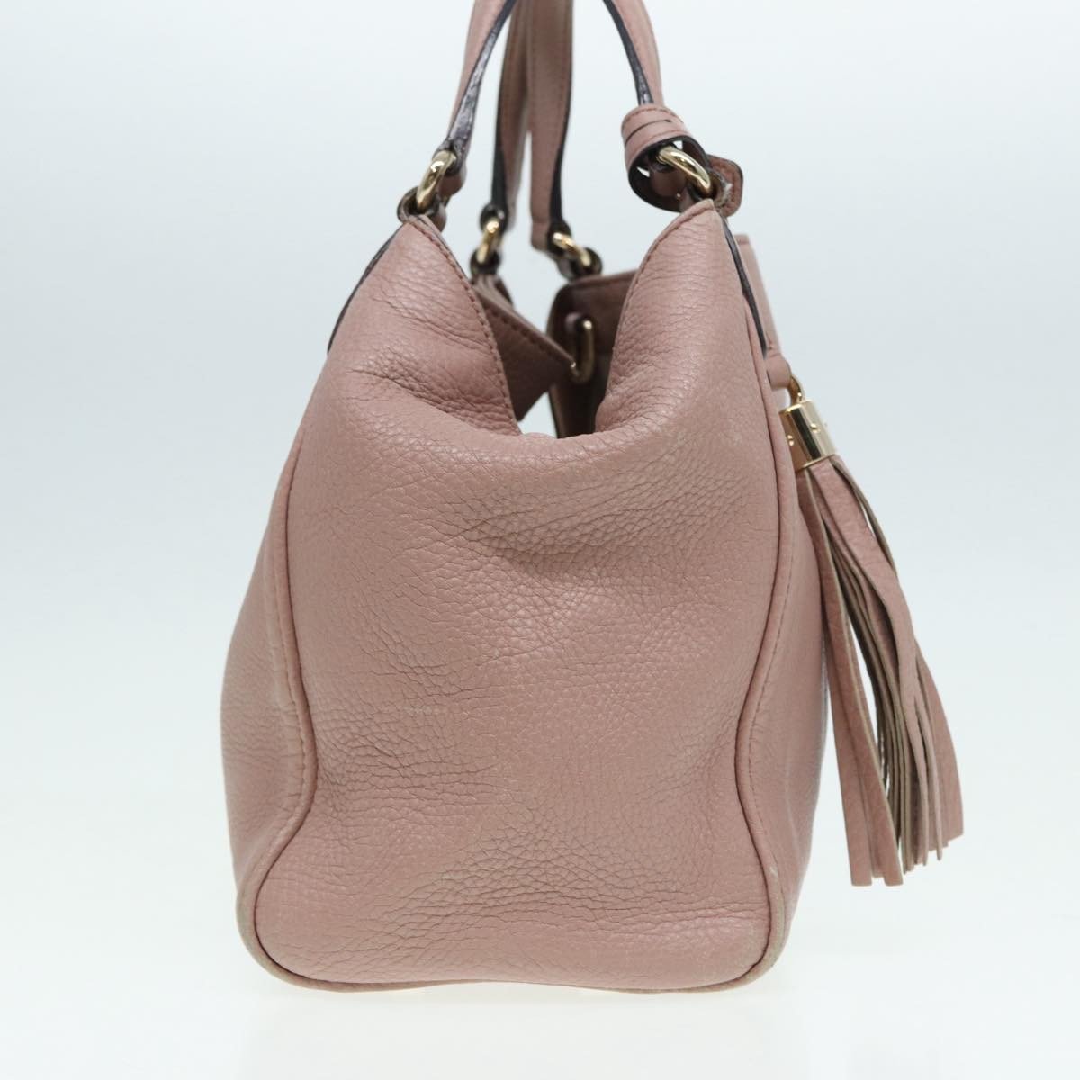 Gucci Gucci Soho Convertible Shoulder Bag Leather Small Roze