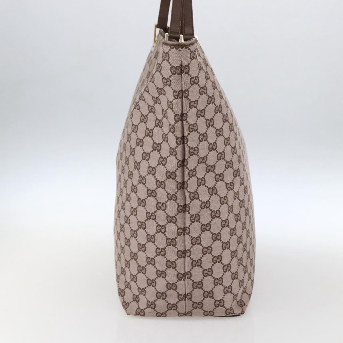 Gucci Gucci Vintage Bucket Shopping Tote GG Canvas Large Roze