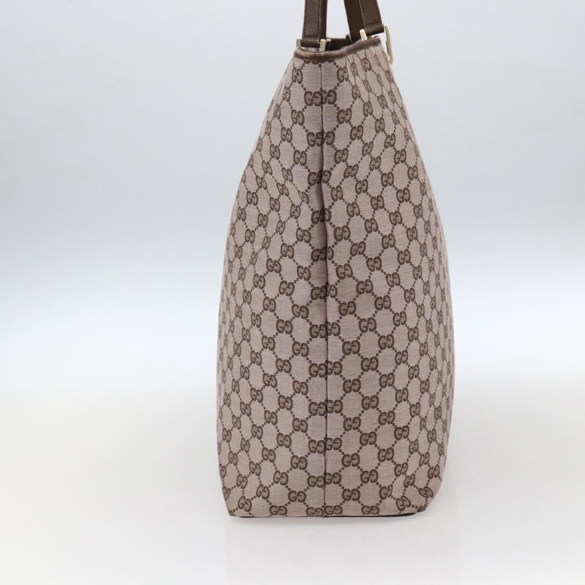 Gucci Gucci Vintage Bucket Shopping Tote GG Canvas Large Roze