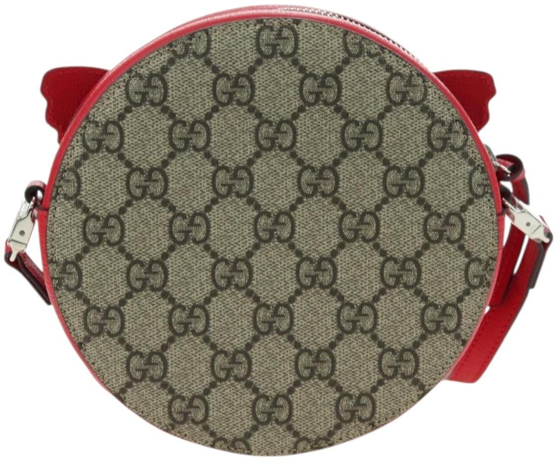 Gucci Kids GG Supreme Rainbow Butterfly shoulder bag GG canvas Beige