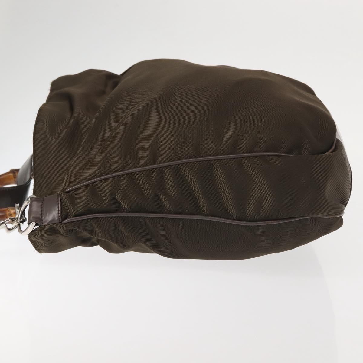 Gucci Gucci Sherry bamboo Shoulder Bag Nylon Divers