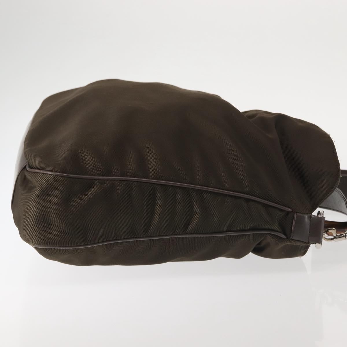 Gucci Gucci Sherry bamboo Shoulder Bag Nylon Divers