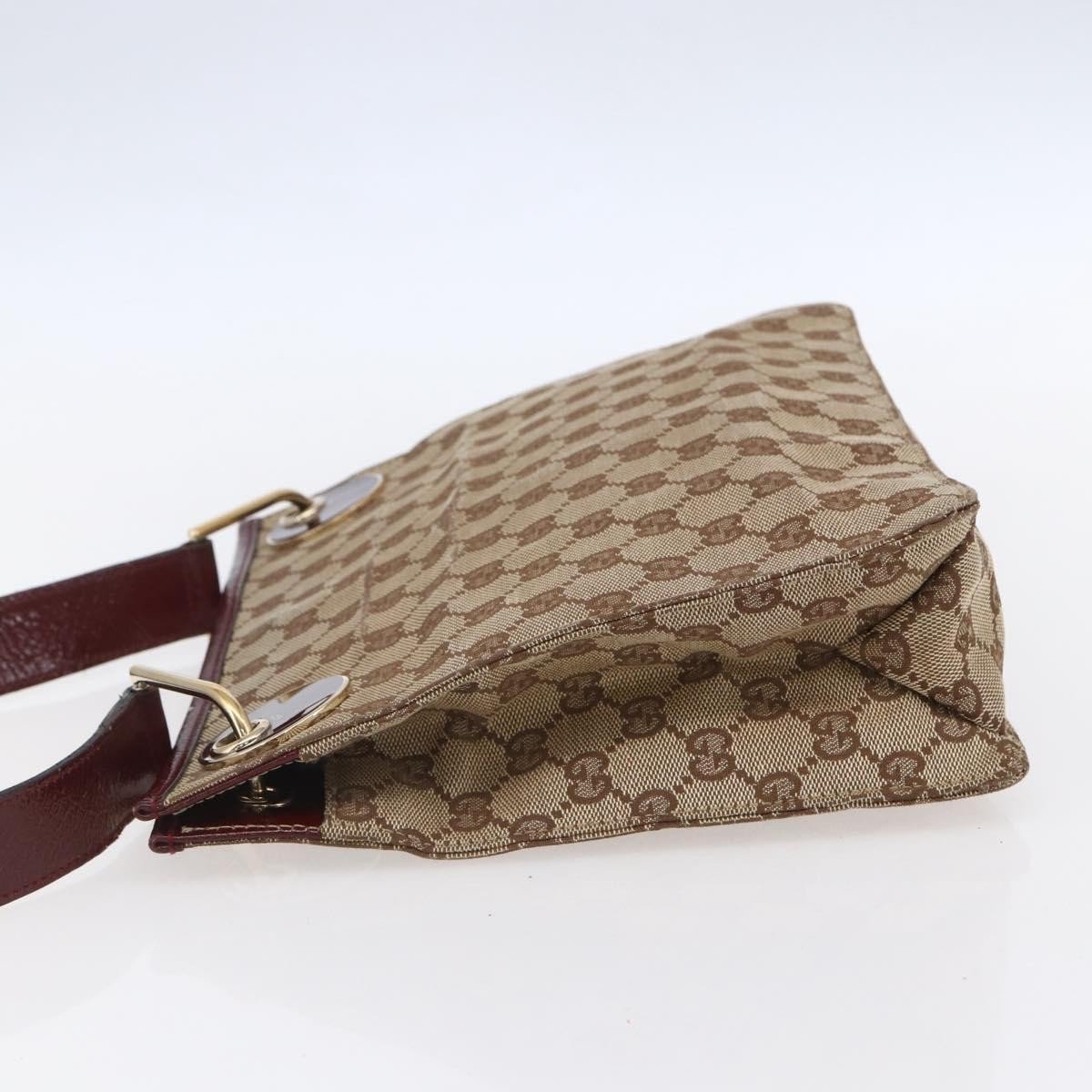 Gucci Gucci Eclipse Messenger GG Canvas Medium Beige