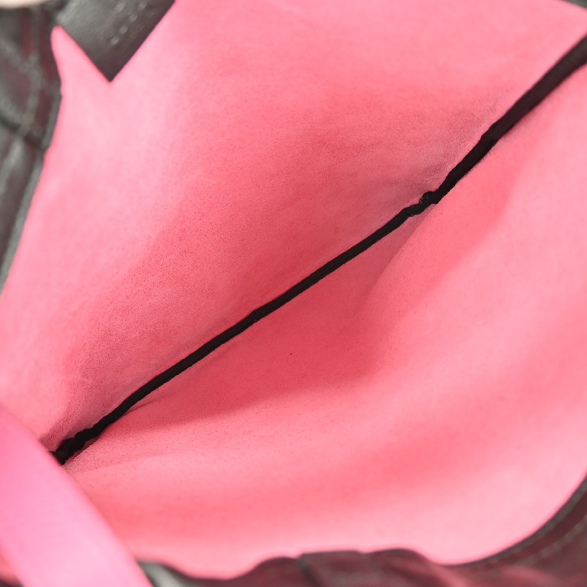 Gucci Gucci Logo Drawstring Backpack Printed Leather Medium Roze