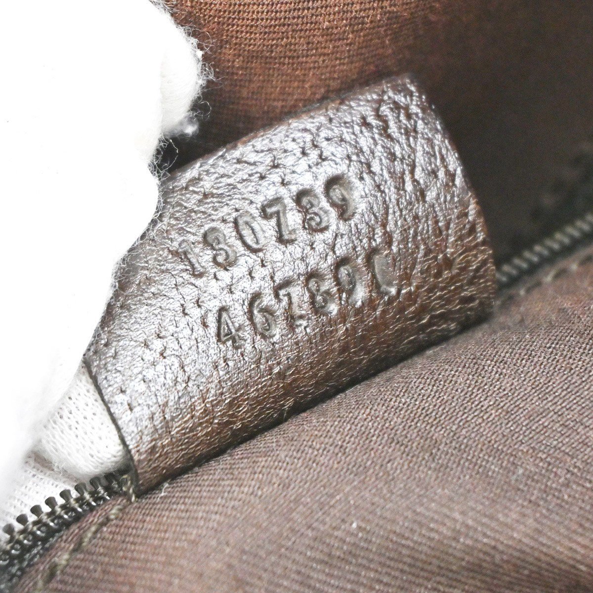 Gucci Gucci Abbey D-Ring Tote GG Canvas Small Bruin