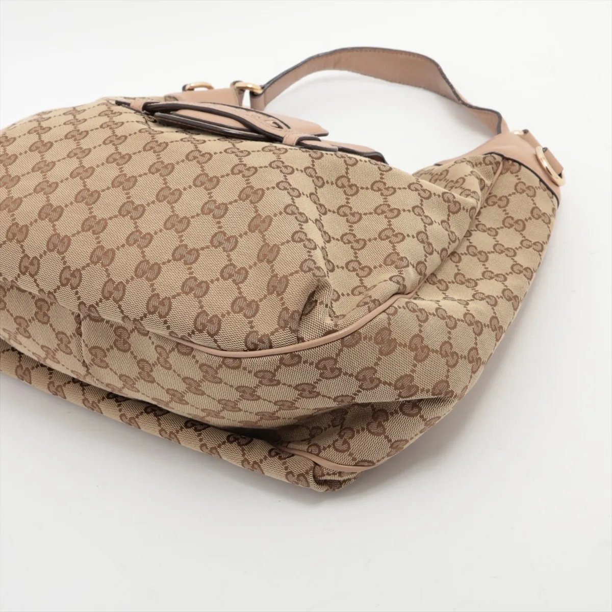 Gucci Dressage Hobo GG Canvas Large Beige
