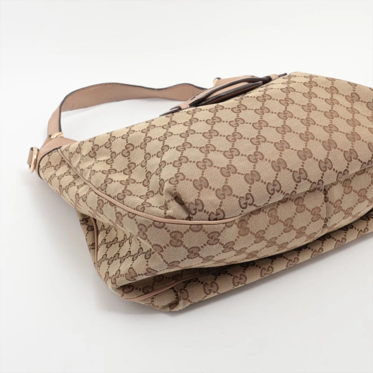 Gucci Dressage Hobo GG Canvas Large Beige