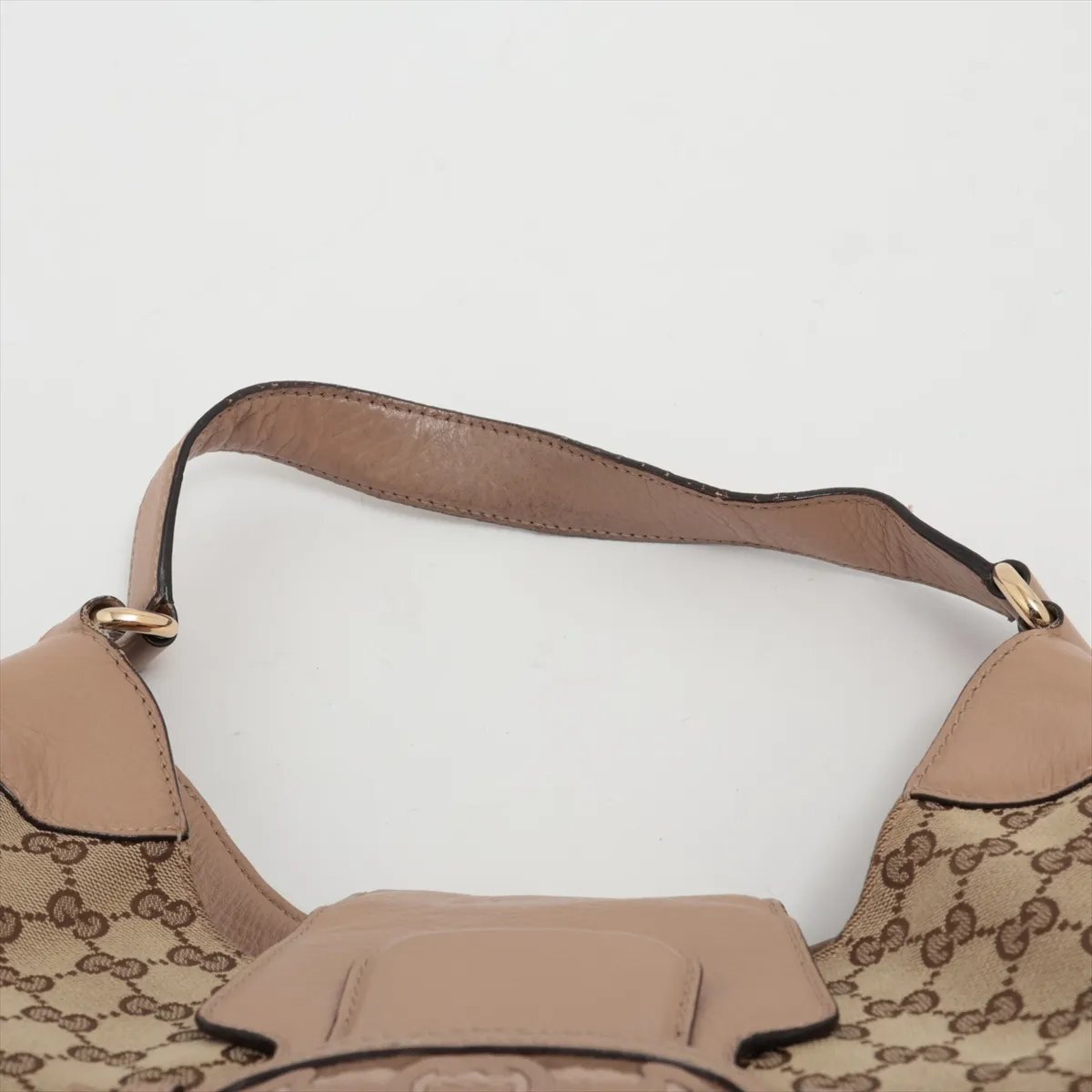 Gucci Dressage Hobo GG Canvas Large Beige