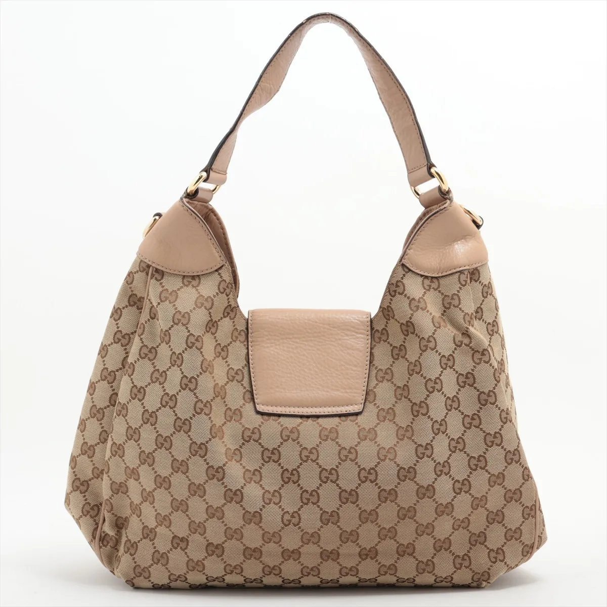 Gucci Dressage Hobo GG Canvas Large Beige