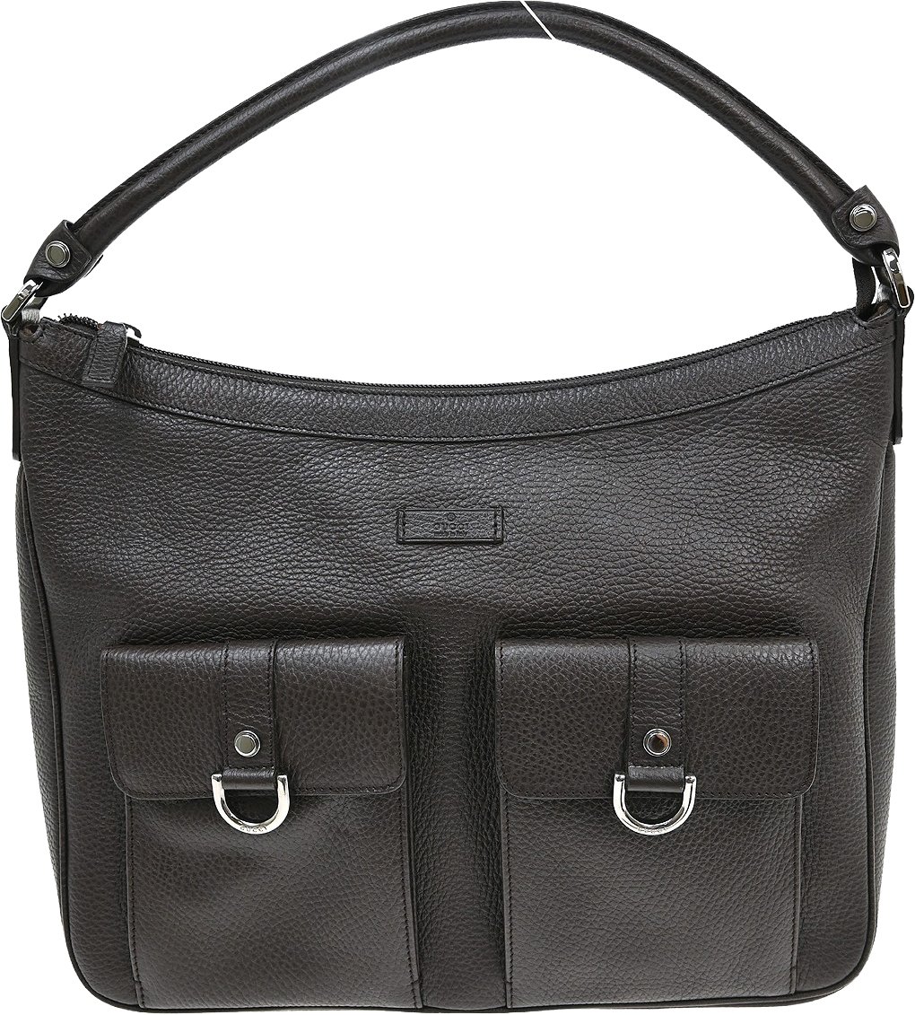 Gucci Abbey D-ring Handbag Calfskin Bruin
