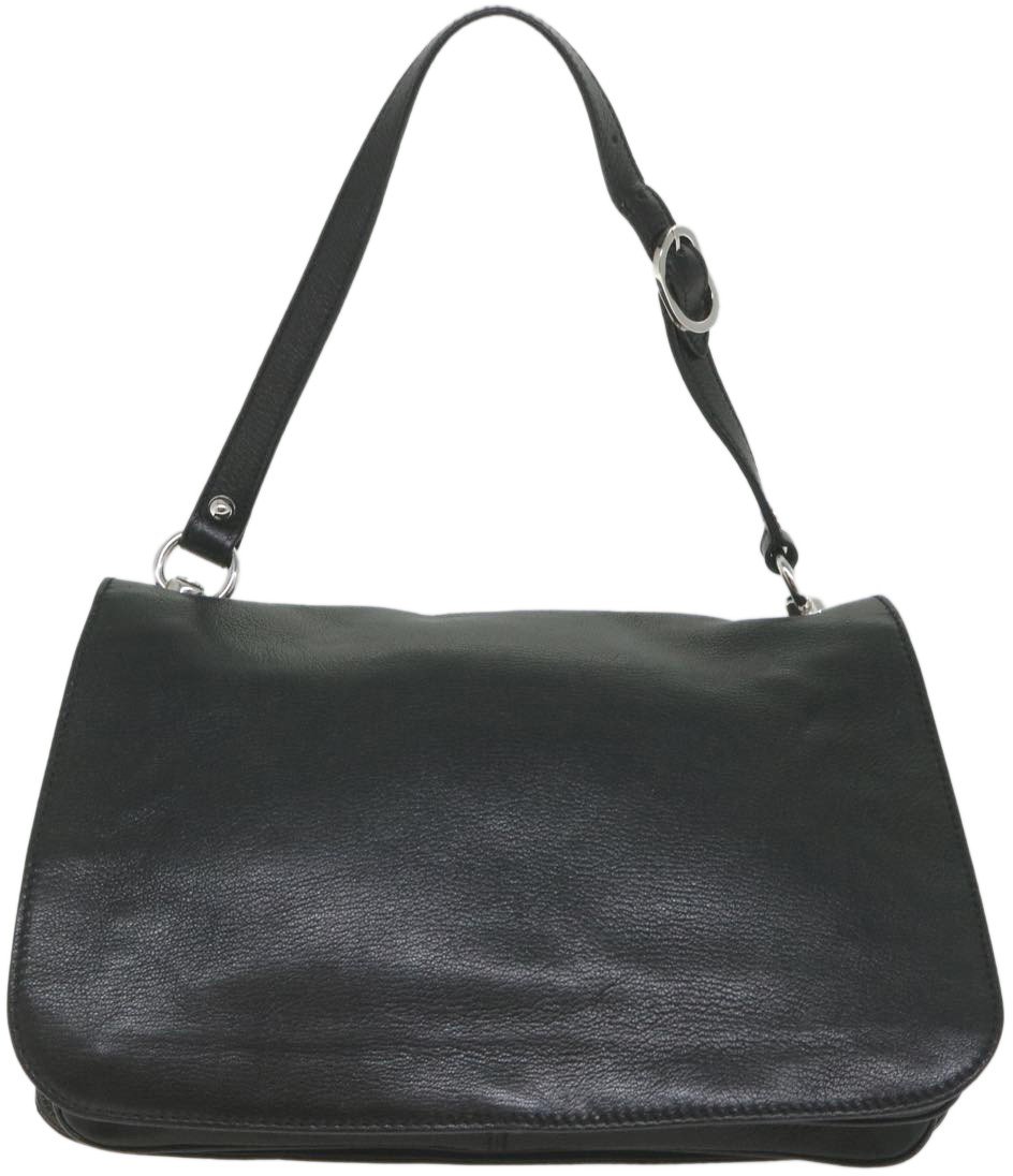 Gucci Blondie Flap Bag Leather Medium Zwart