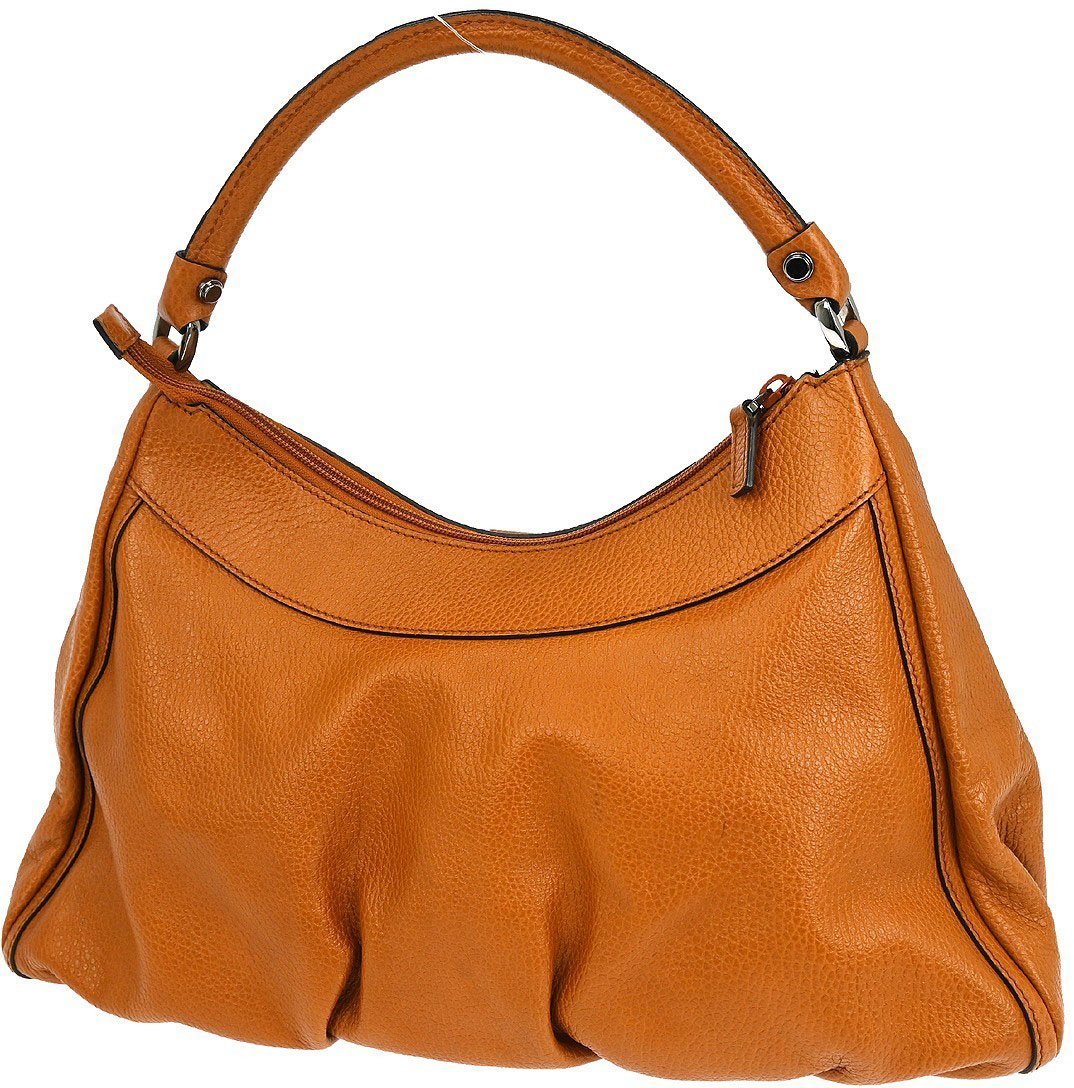 Gucci Gucci D Ring Hobo Leather Small Bruin