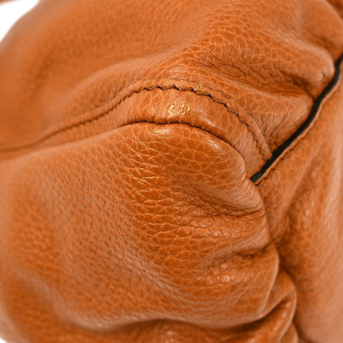 Gucci Gucci D Ring Hobo Leather Small Bruin