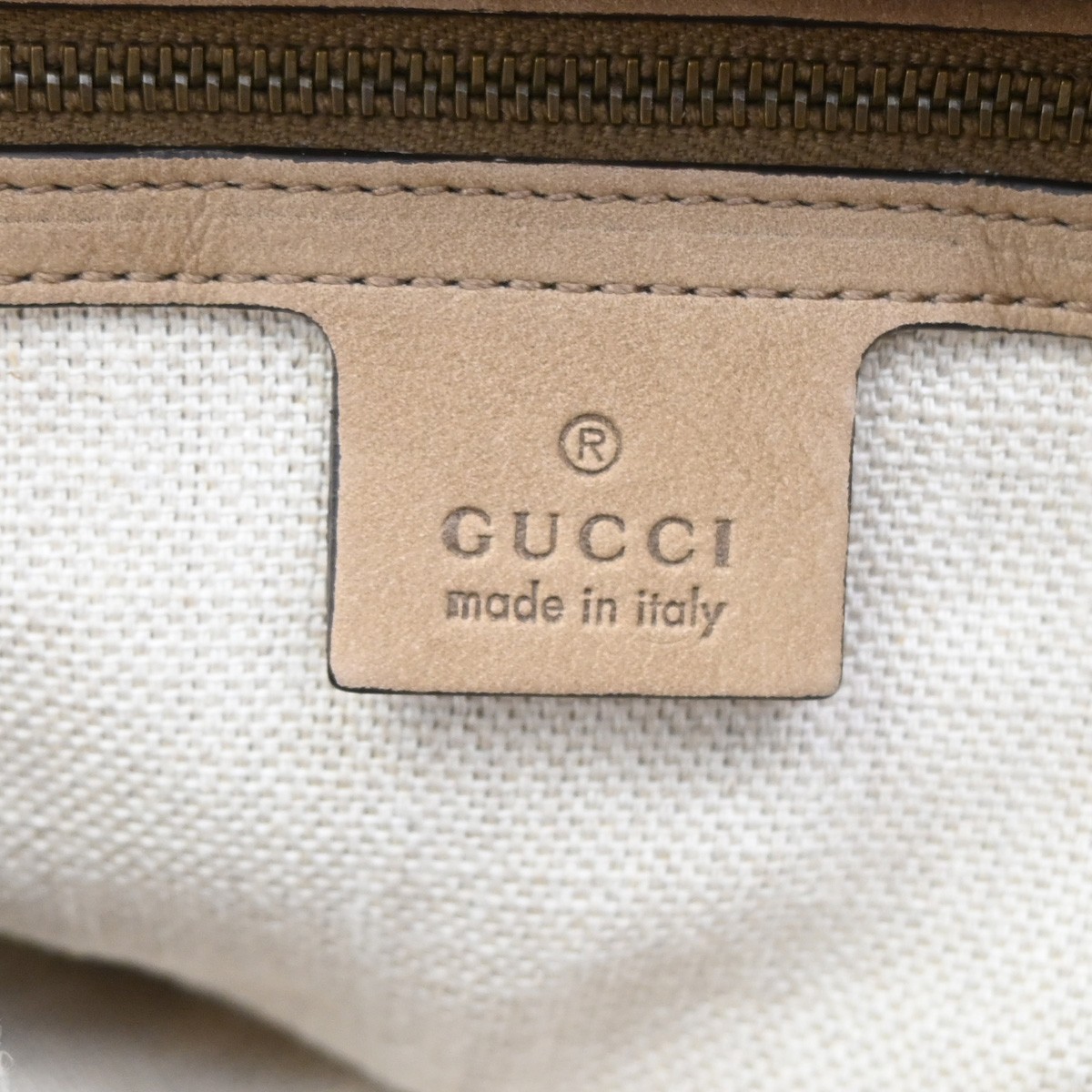 Gucci Gucci Twice Satchel Nubuck with Python Bruin