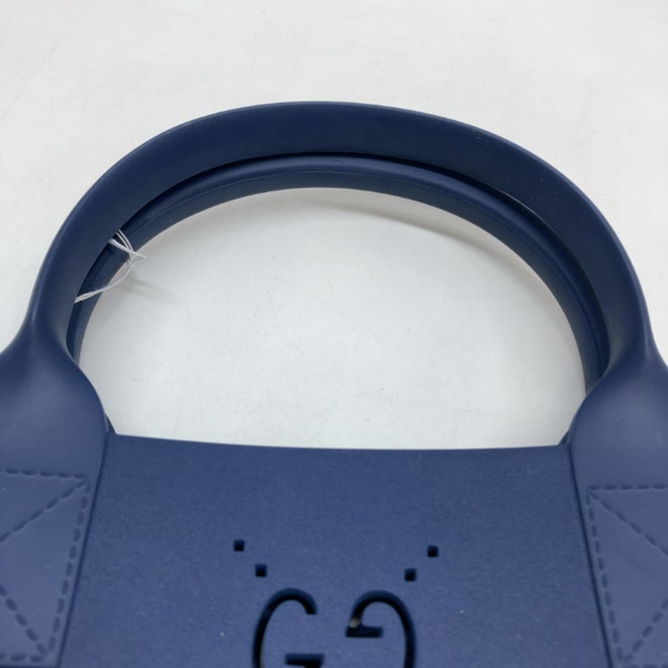 Gucci Kid's Rubber tote rubber medium Navy