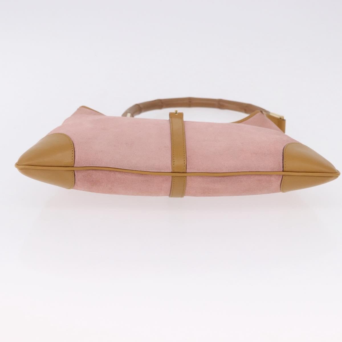 Gucci Bamboo Jackie Suede Roze