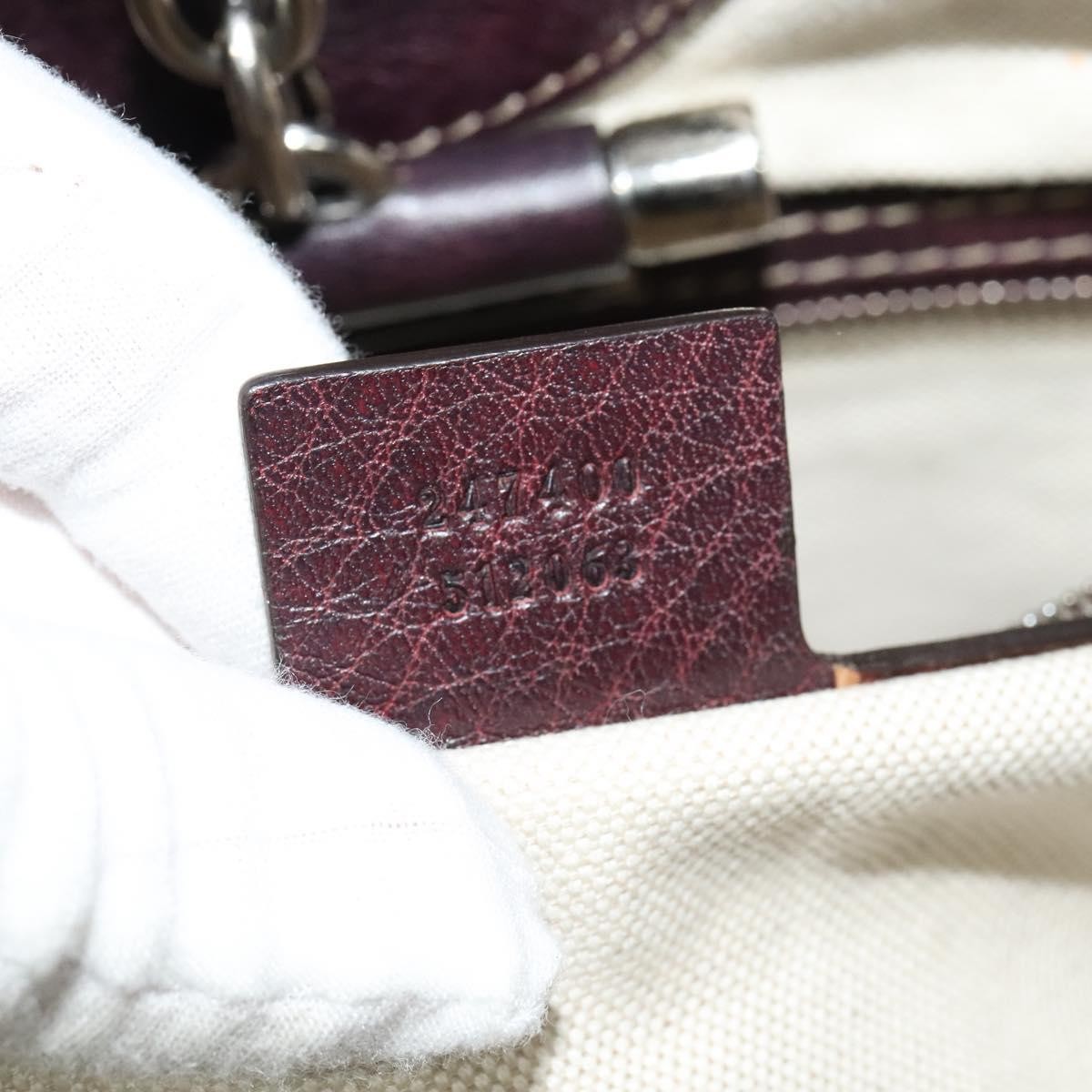 Gucci Gucci Charlotte Shoulder Bag Leather Divers