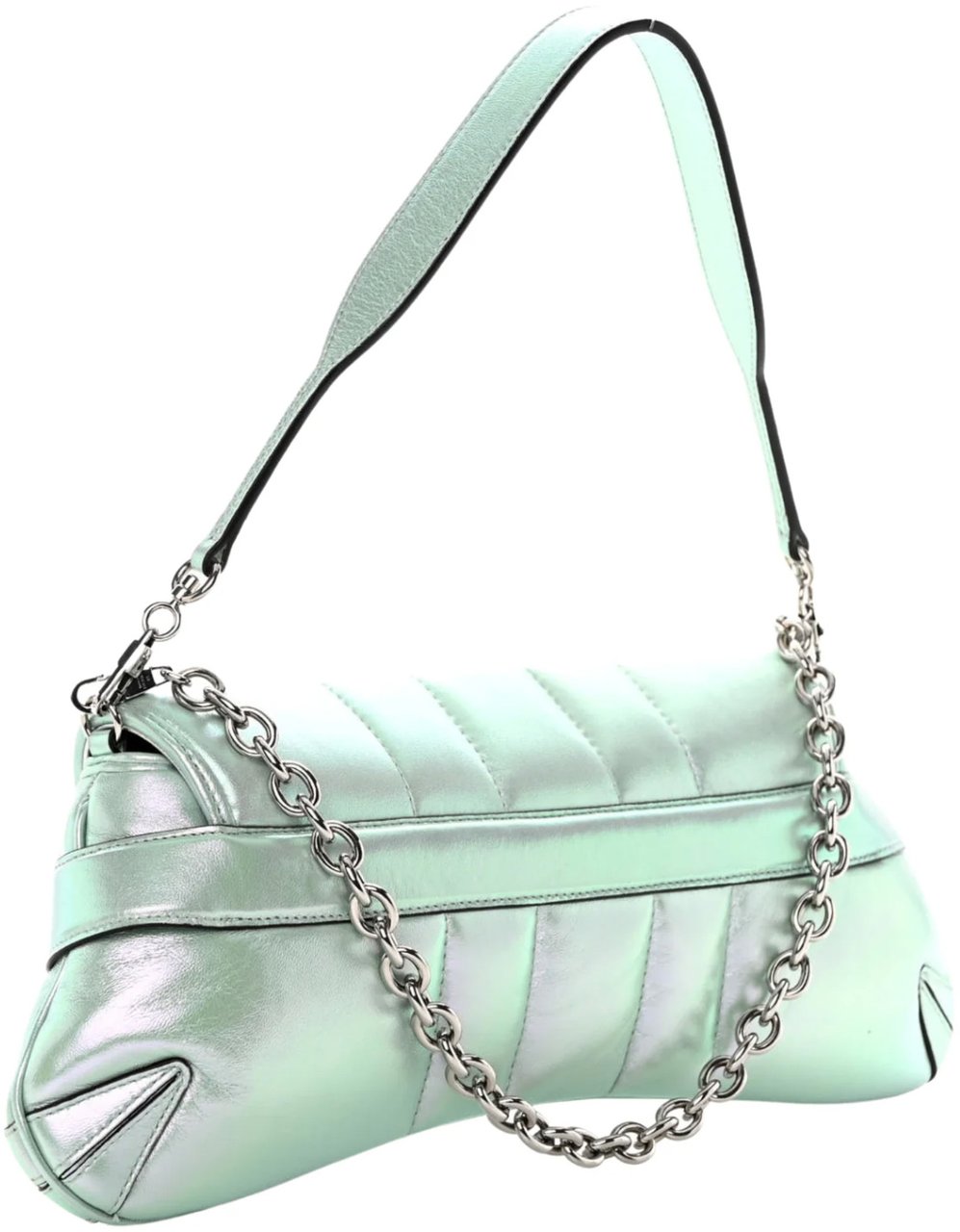 Gucci Gucci Horsebit Chain Shoulder Bag Vertical Quilted Leather Medium Divers