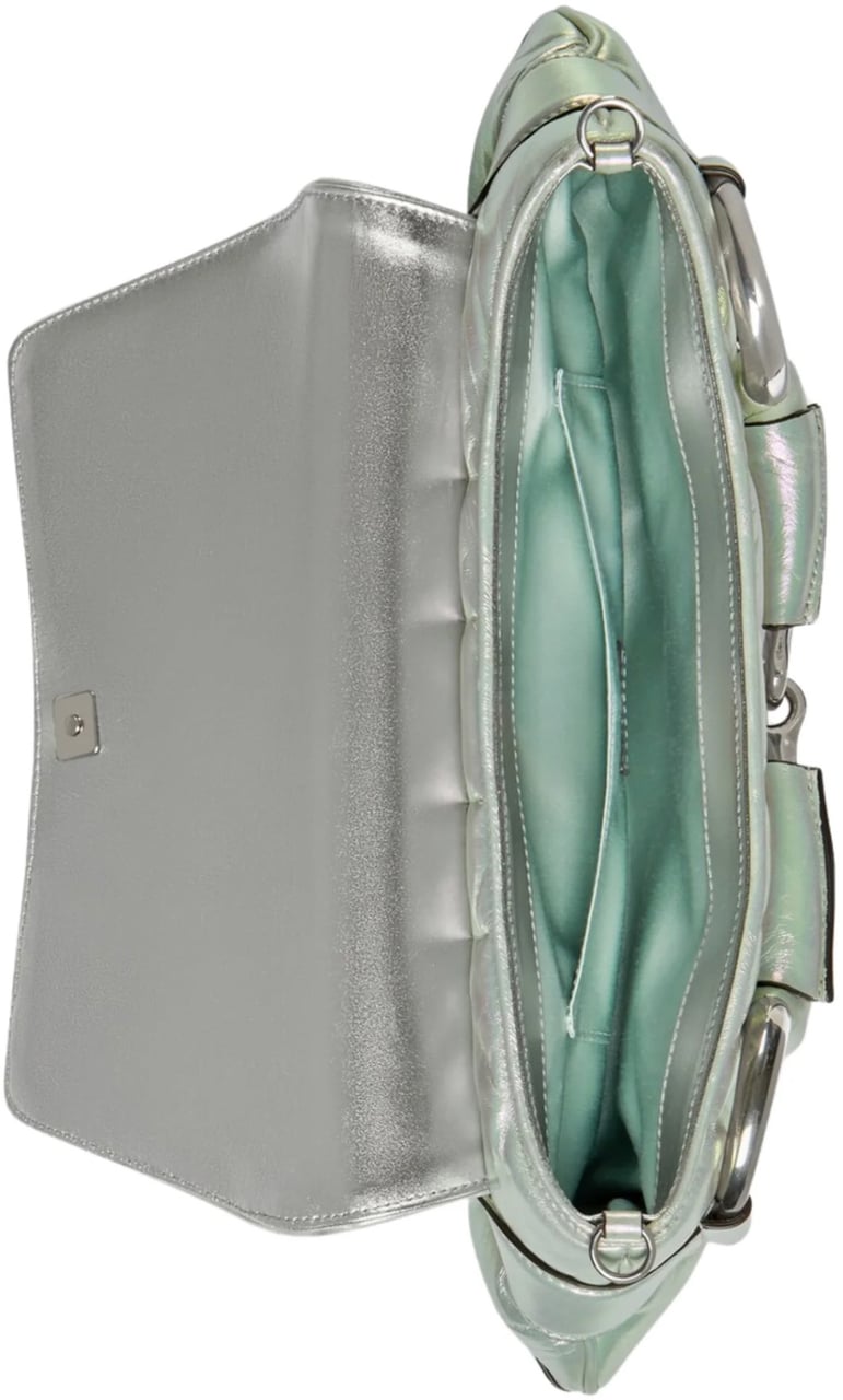 Gucci Gucci Horsebit Chain Shoulder Bag Vertical Quilted Leather Medium Divers