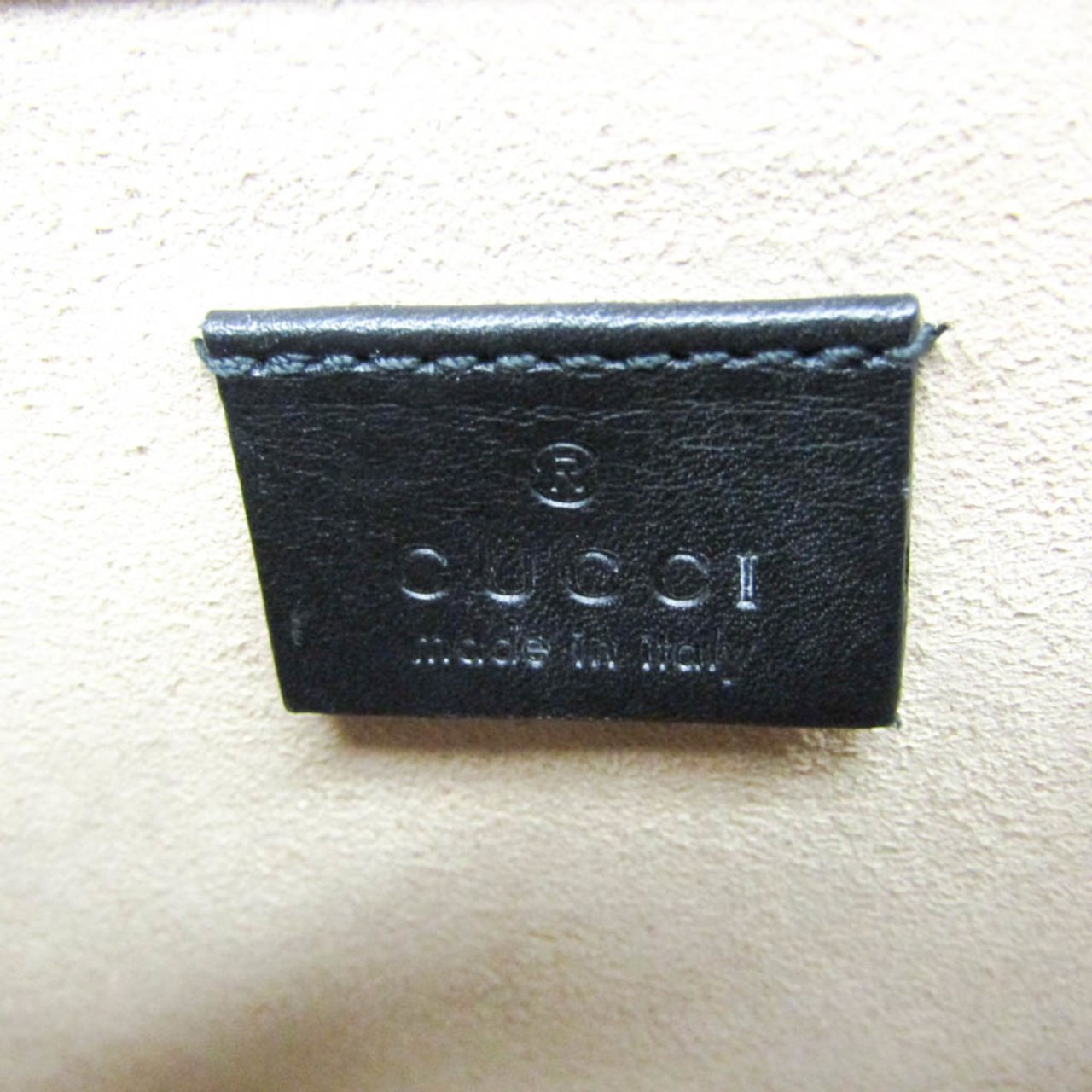 Gucci Gucci Osiride Shoulder Bag GG Coated Canvas and Leather Small Beige