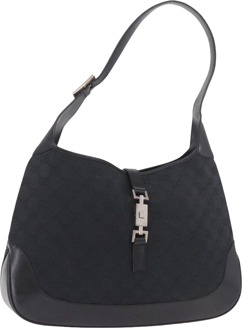 Gucci Vintage Jackie O Hobo Canvas and leather Beige