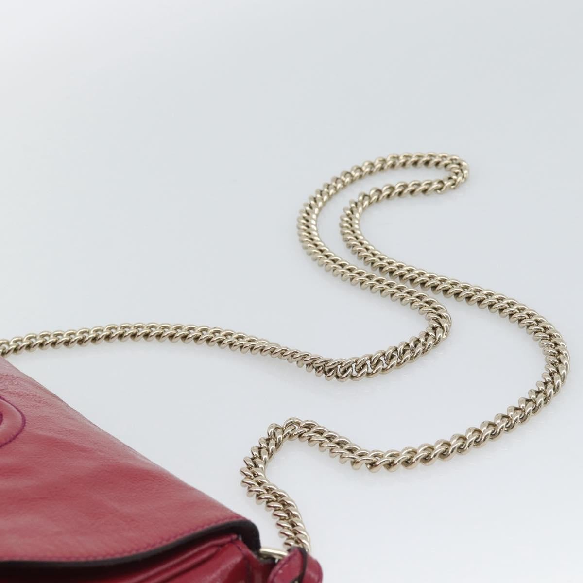 Gucci Soho Chain Patent Medium Roze