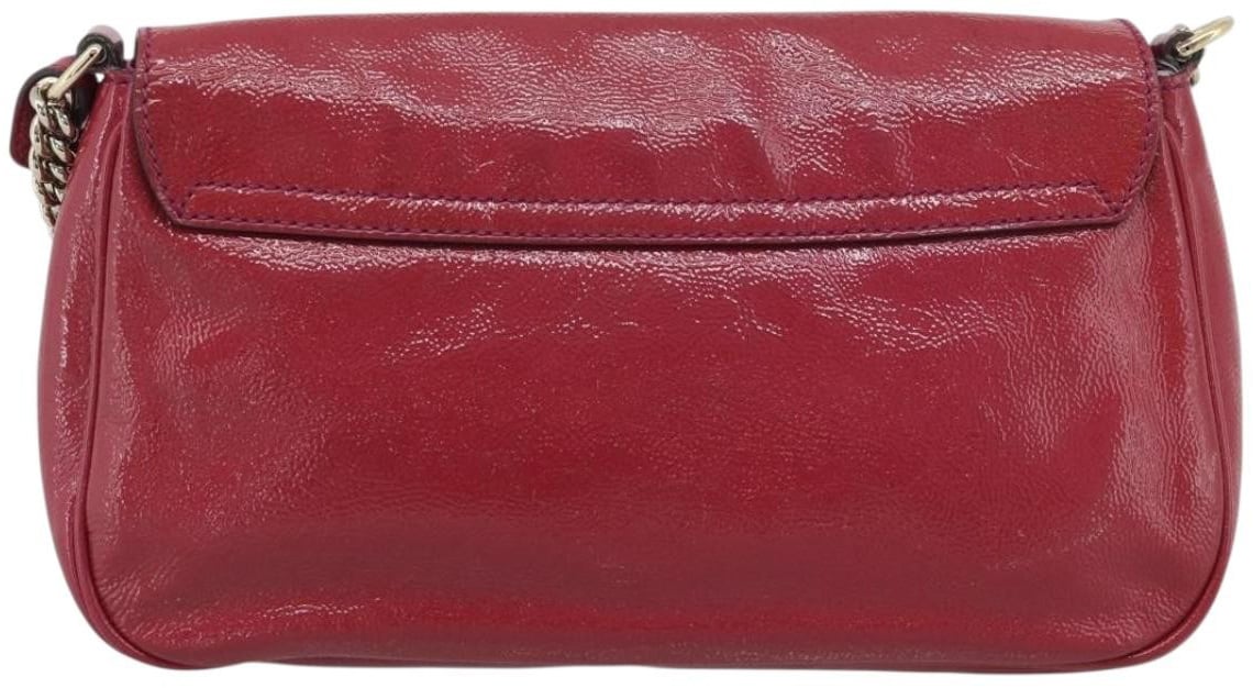 Gucci Soho Chain Patent Medium Roze