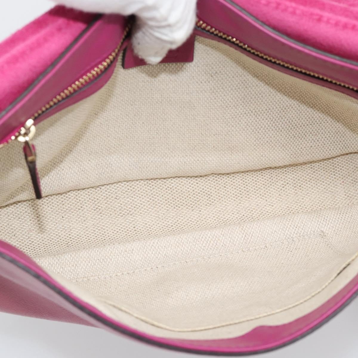 Gucci Soho Chain Patent Medium Roze