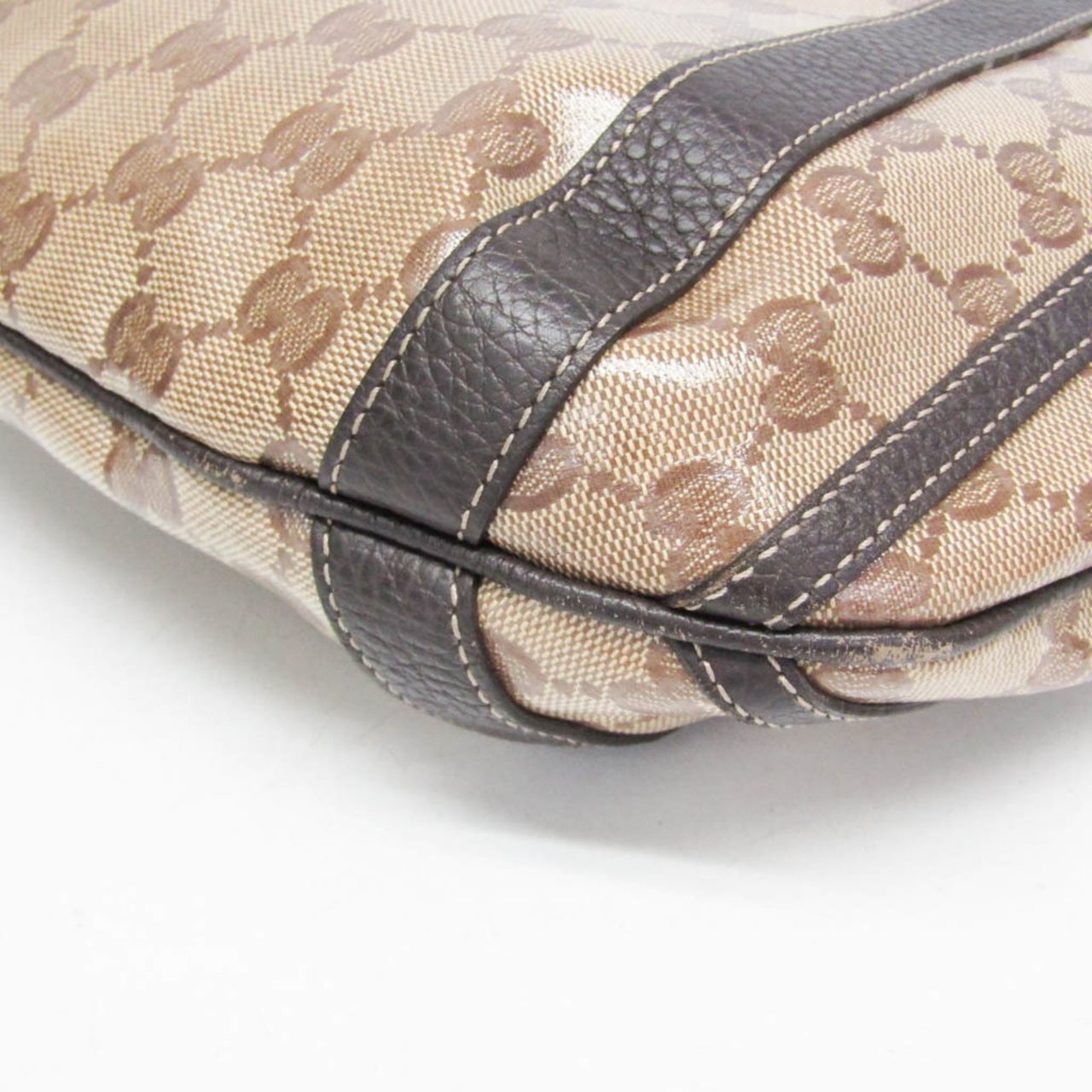 Gucci Abbey D-ring convertible Monogram GG crystal Beige