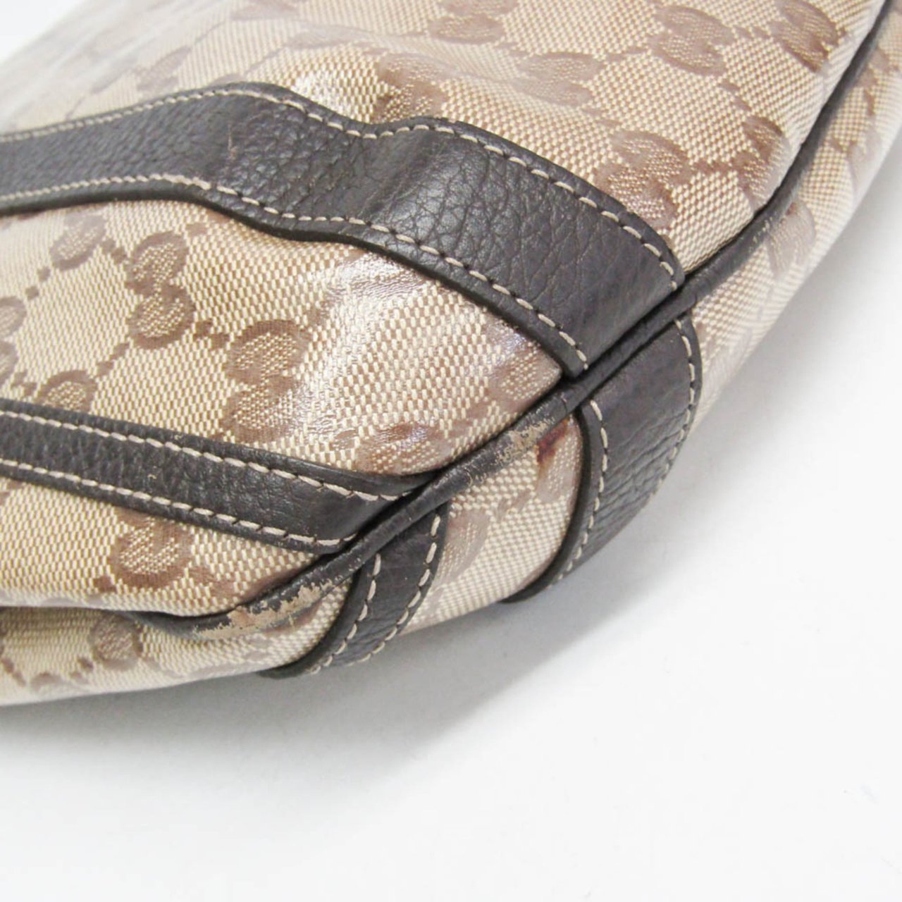 Gucci Abbey D-ring convertible Monogram GG crystal Beige