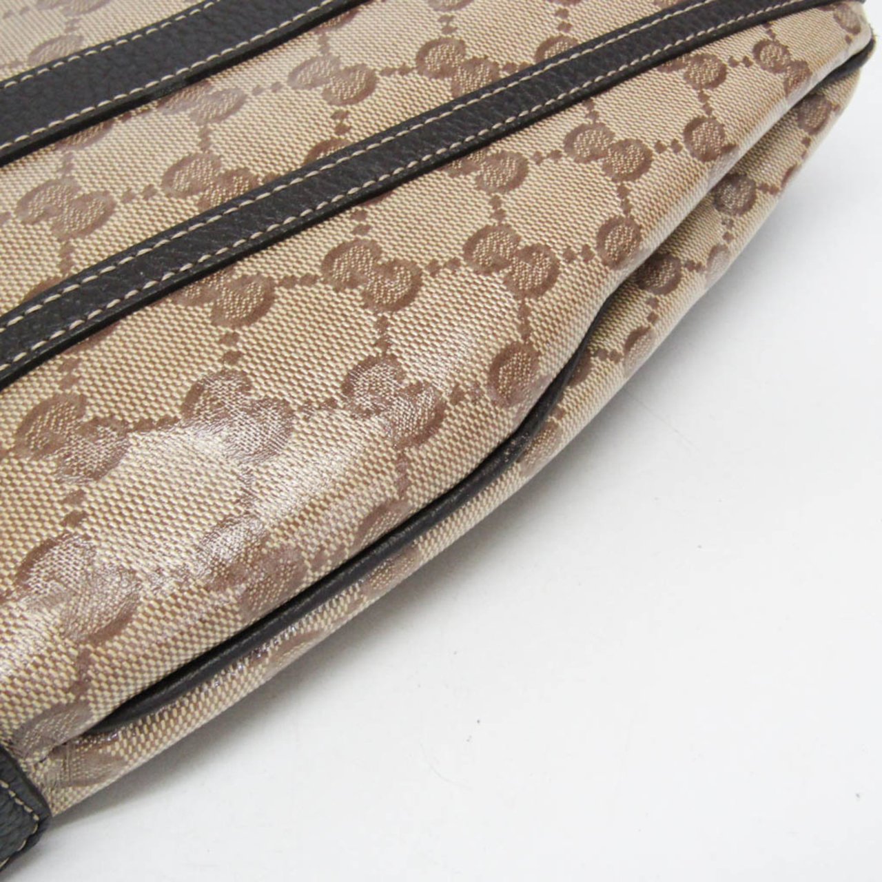 Gucci Abbey D-ring convertible Monogram GG crystal Beige