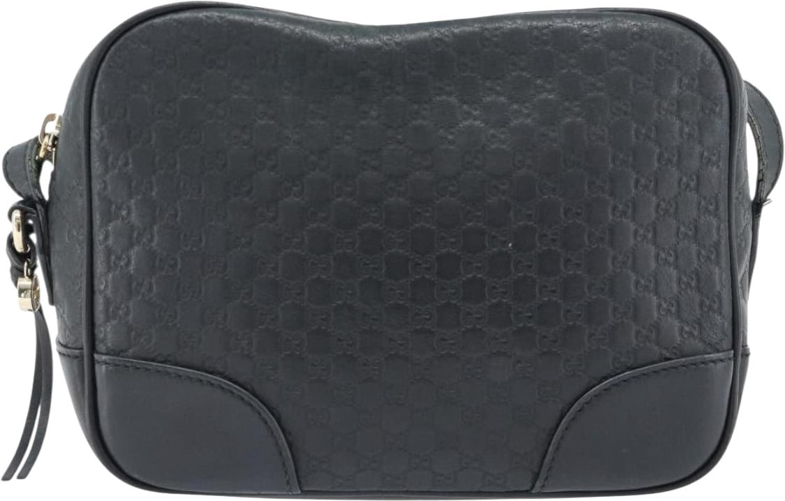 Gucci Bree Microguccissima Motif GG medium Zwart