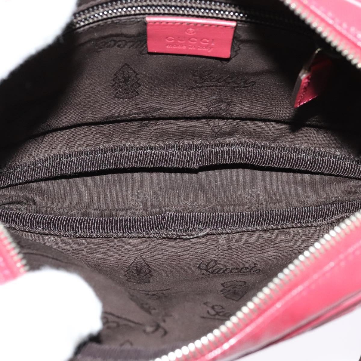 Gucci Gucci Zip Messenger Bag (Outlet) Canvas Rood