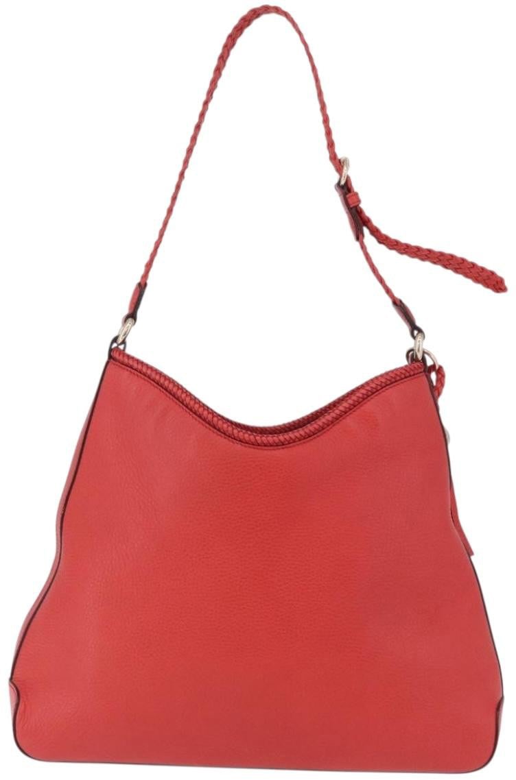 Gucci Marrakech Hobo Leather Medium Oranje