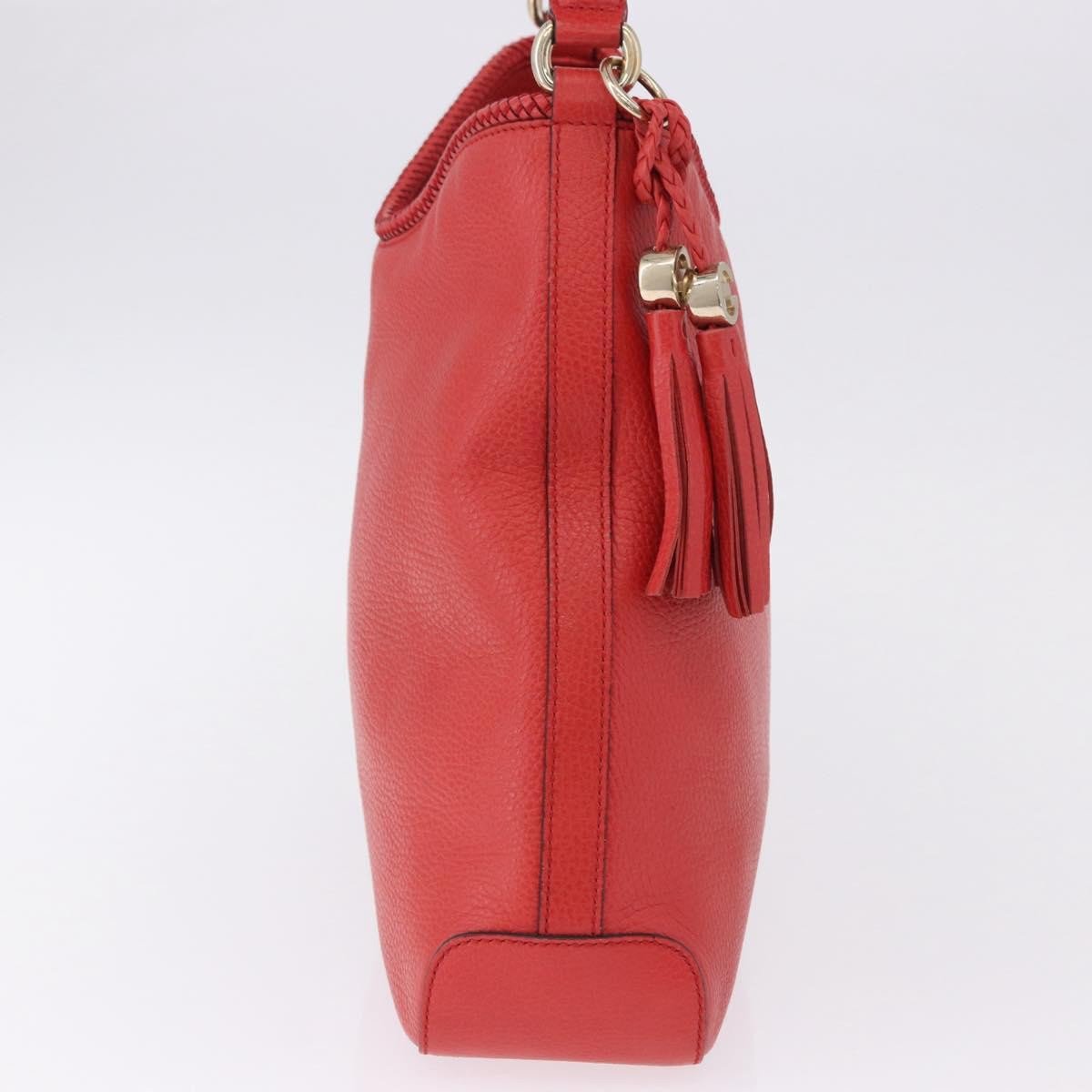 Gucci Marrakech Hobo Leather Medium Oranje