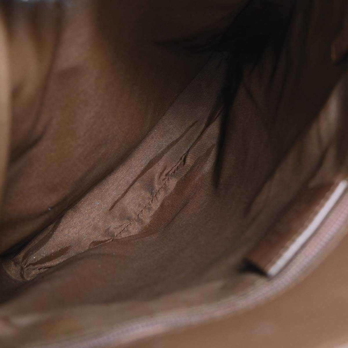 Gucci Gucci Vintage Bucket Bag Mini GG Coated Canvas Small Bruin