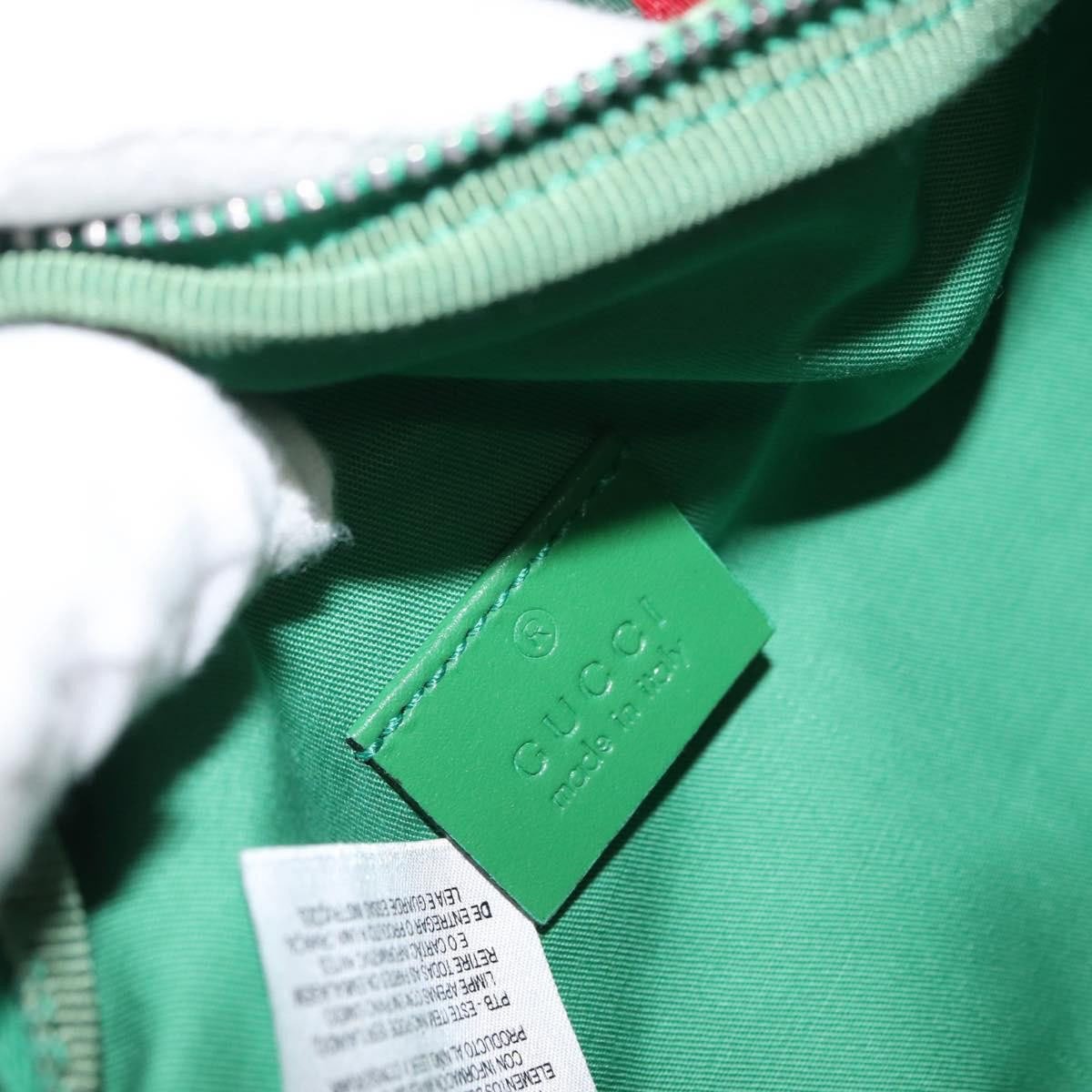 Gucci Waist Pouch Belt Bag GG Canvas Groen