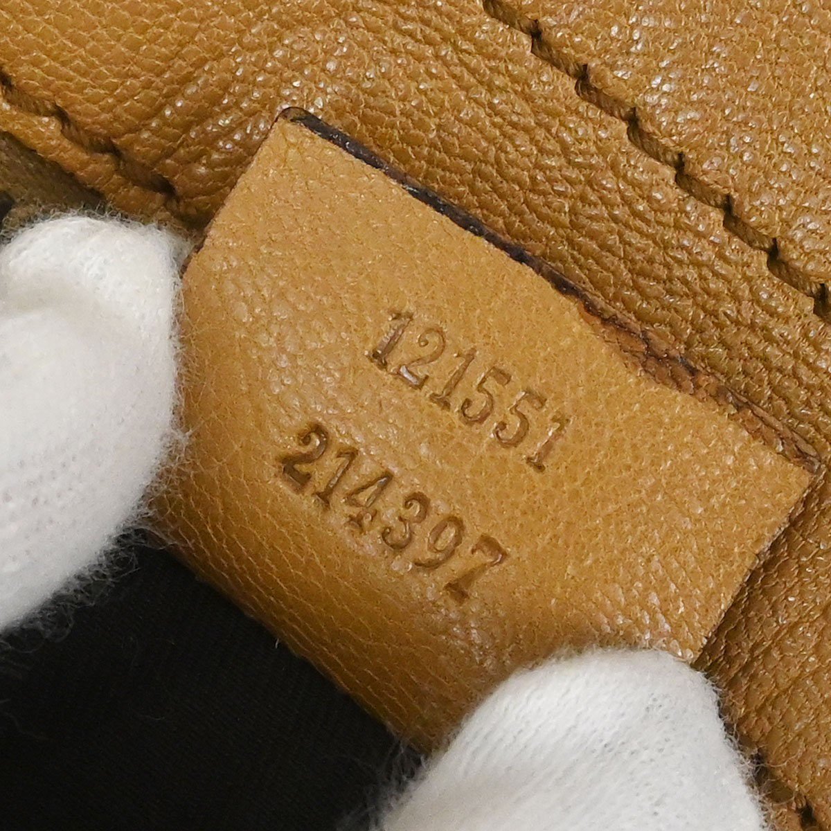 Gucci Gucci Blondie Satchel Leather Bruin