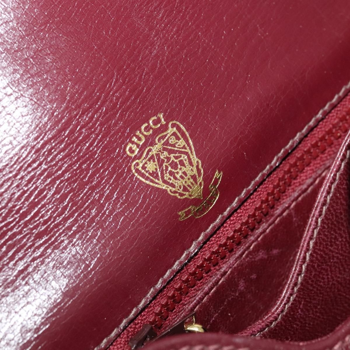 Gucci Gucci Micro GG Canvas Shoulder Bag Canvas Rood