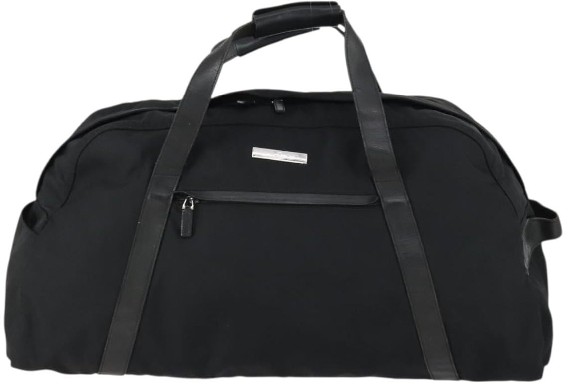 Gucci Gucci Travel Boston Bag Nylon Zwart