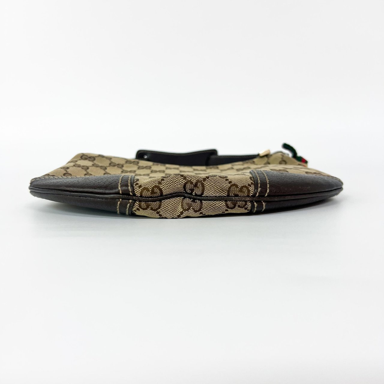 Gucci Gucci Hobo GG Canvas Large Bruin