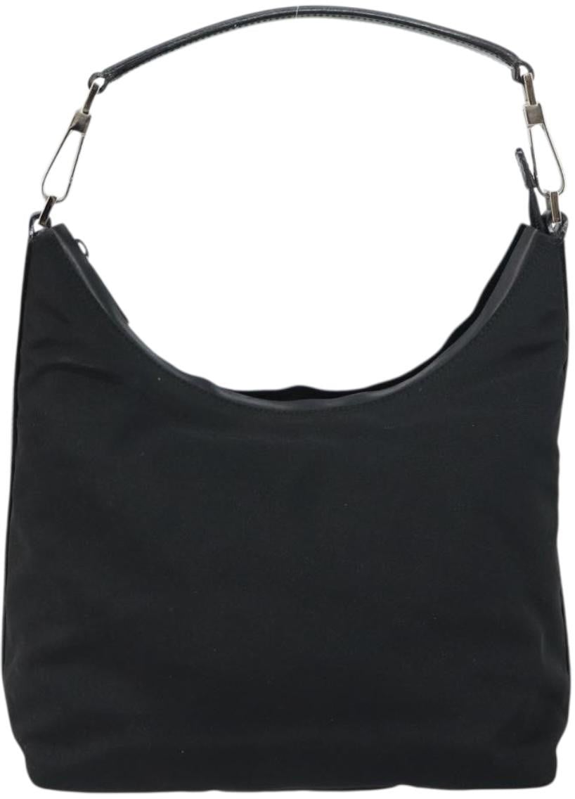 Gucci Gucci Zip Hobo Nylon Zwart
