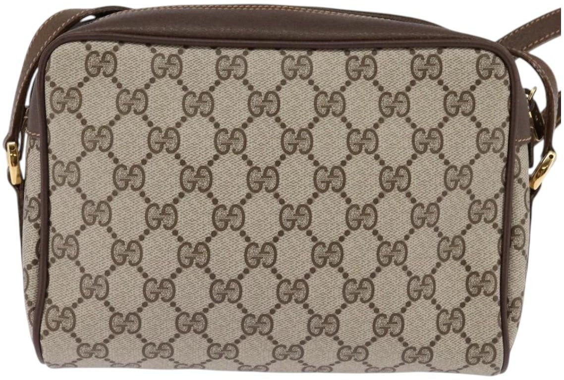 Gucci Gucci Ophidia Shoulder Bag GG Canvas Mini Beige