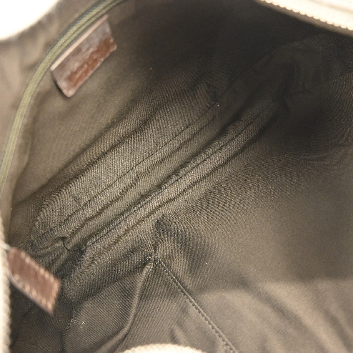 Gucci Gucci Vintage Ophidia Shoulder Bag GG Canvas Small Bruin