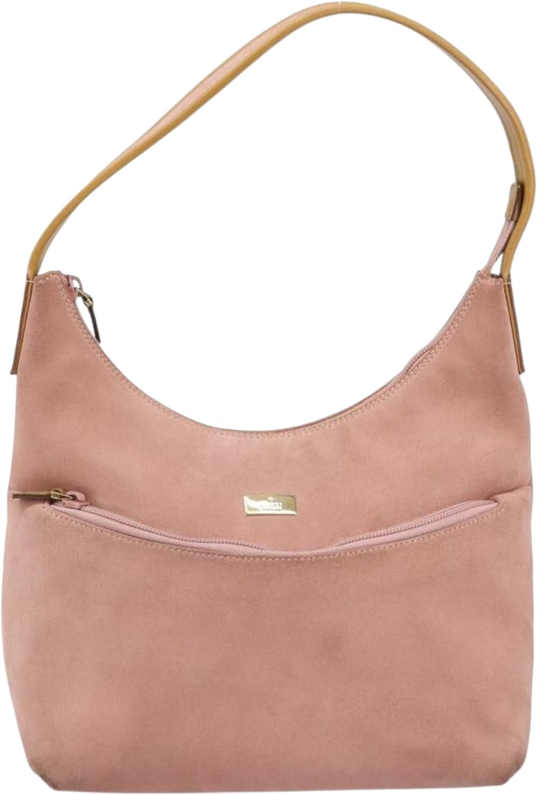 Gucci Vintage Suede Roze