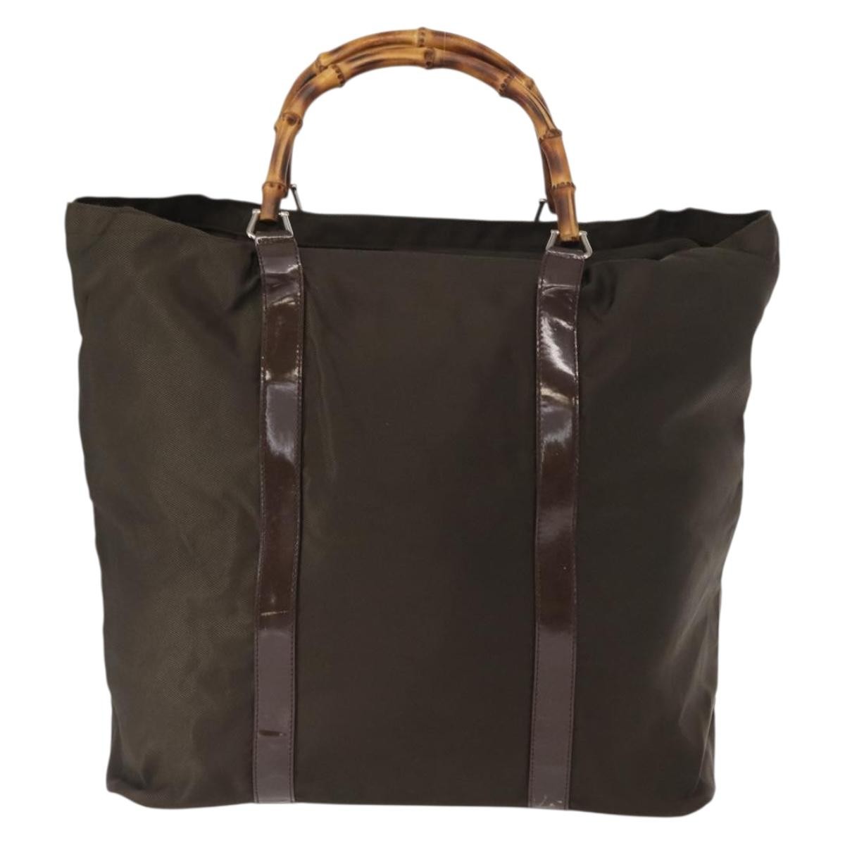 Gucci Gucci Bamboo tote bag Nylon Divers