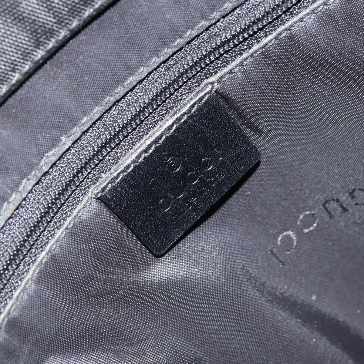 Gucci Gucci Bamboo tote bag Nylon Zwart