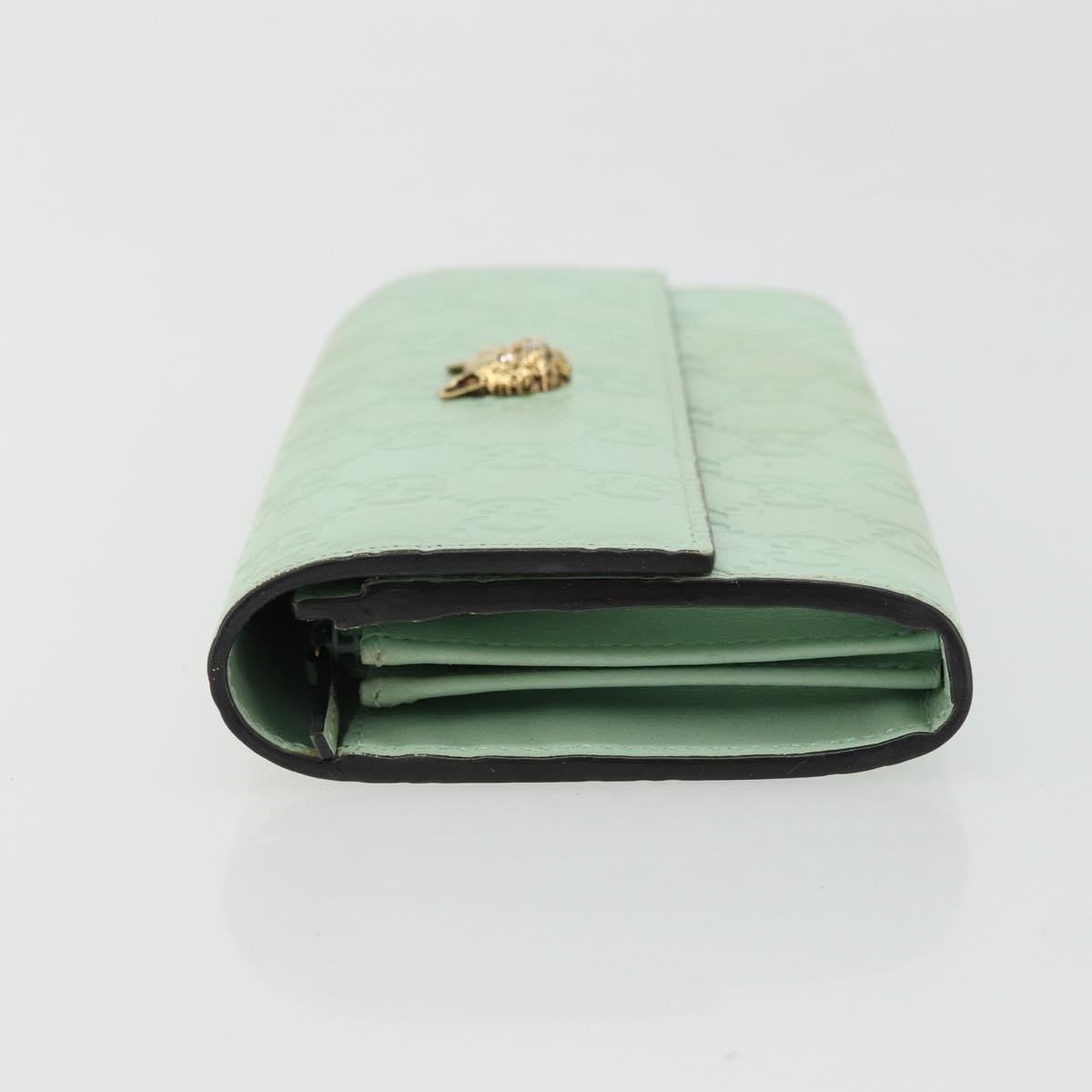 Gucci Gucci Guccissima Wallet Motif GG Groen