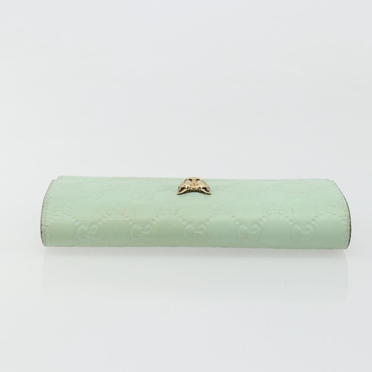 Gucci Gucci Guccissima Wallet Motif GG Groen
