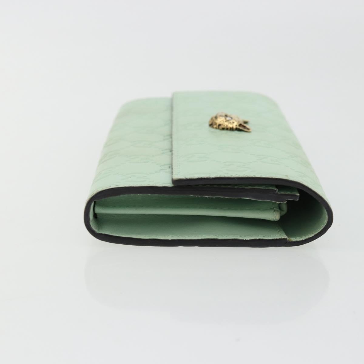 Gucci Gucci Guccissima Wallet Motif GG Groen